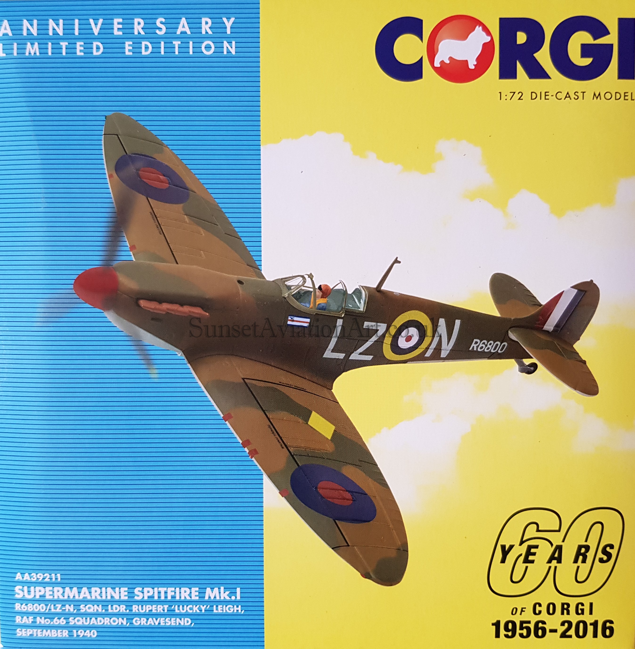 Corgi spitfire sale 1 72