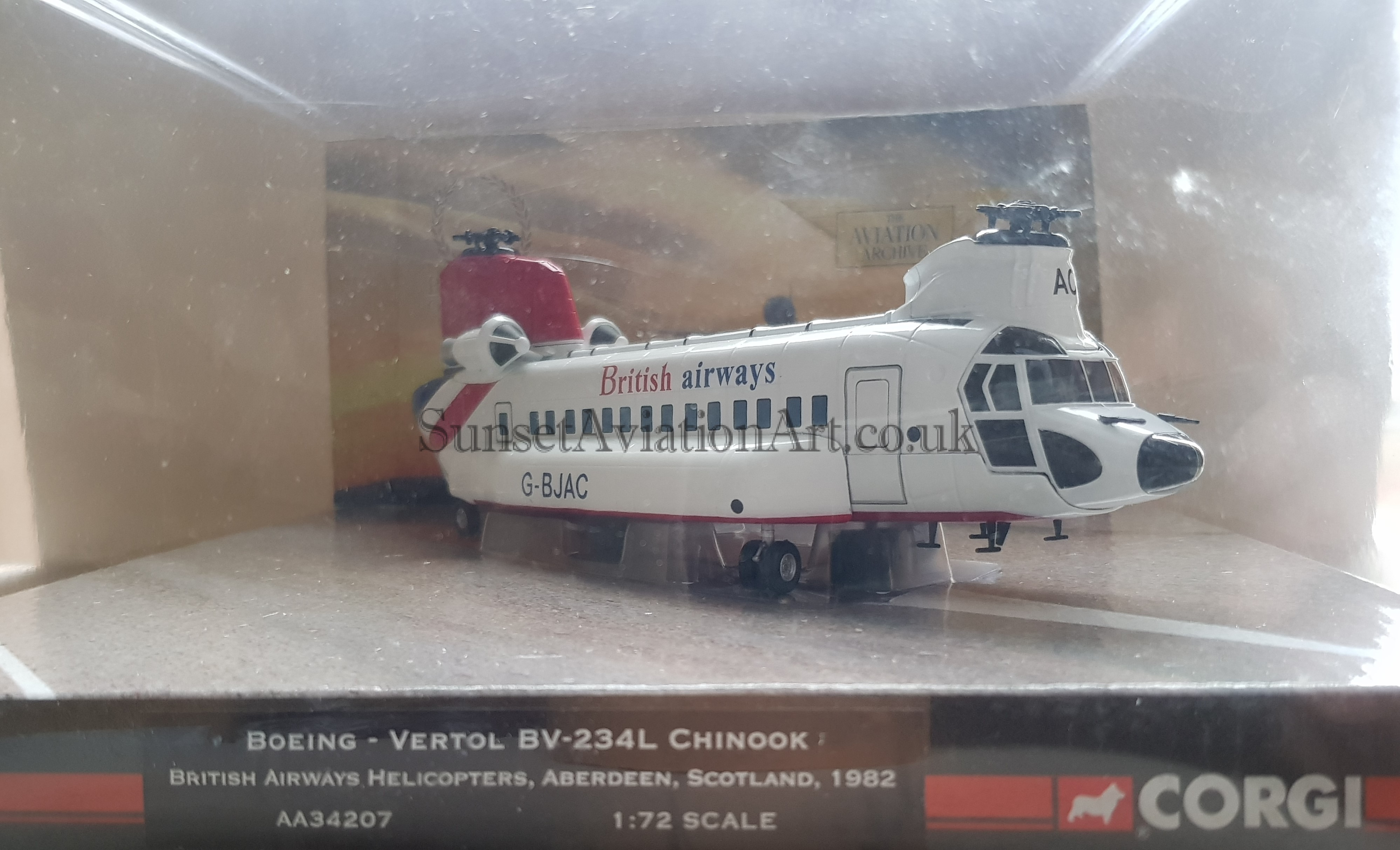 AA34207 Boeing - Vertol BV - 234 -I corgi die-cast model