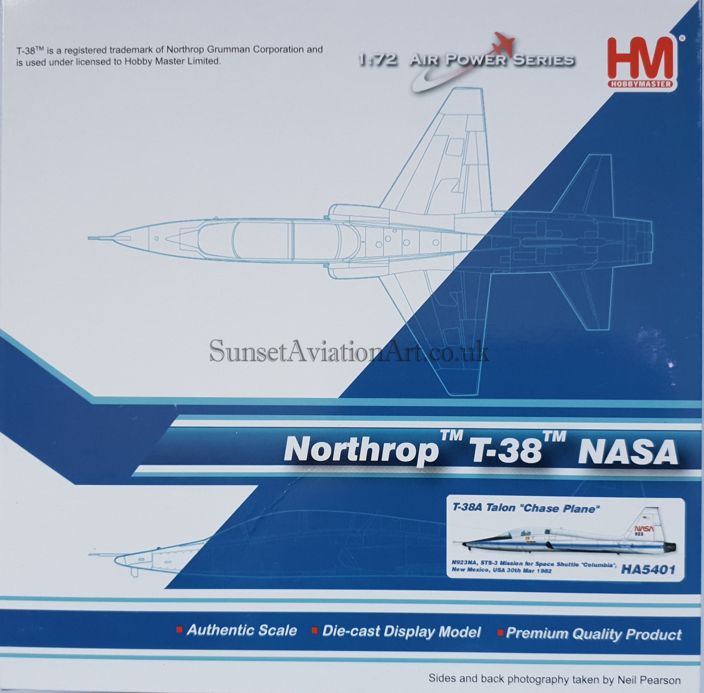 HA5401 Hobbymaster Northrop T-38A NASA Talon 