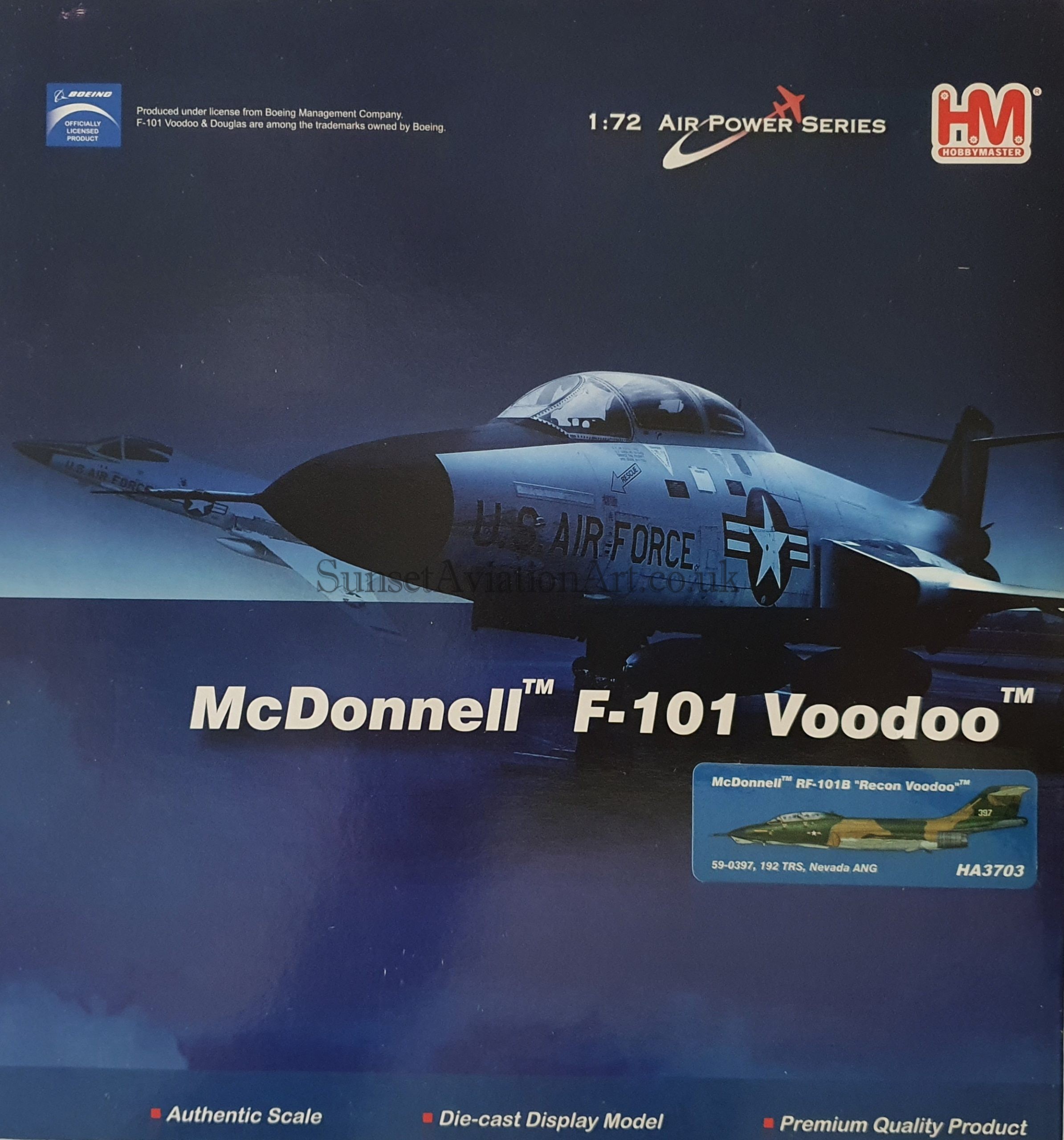 HA3703 McDonnell F-101 Voodoo RF-101B 