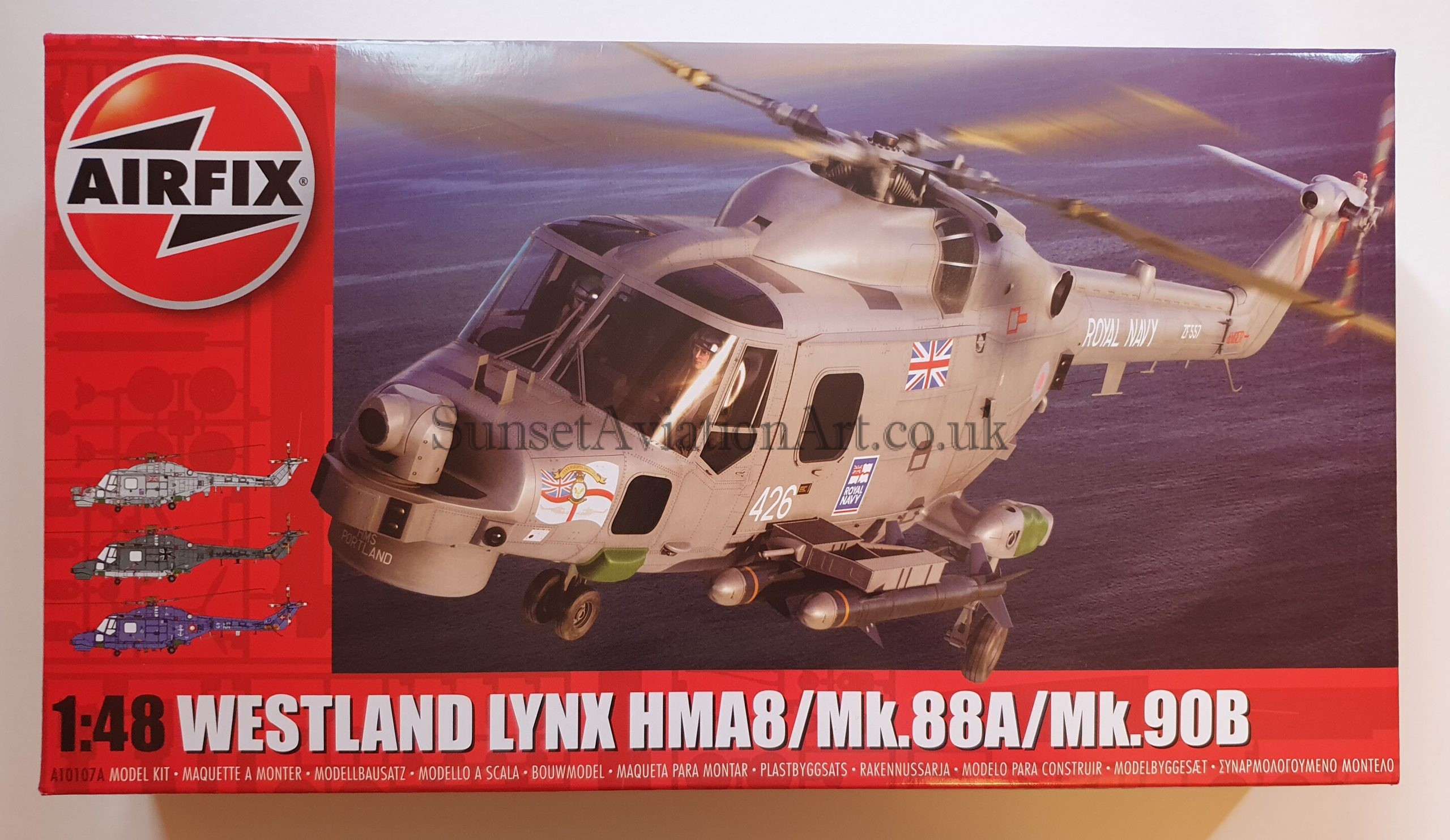 A10107A Airfix Westland Lynx HMA8 Mk.88A Mk.90B