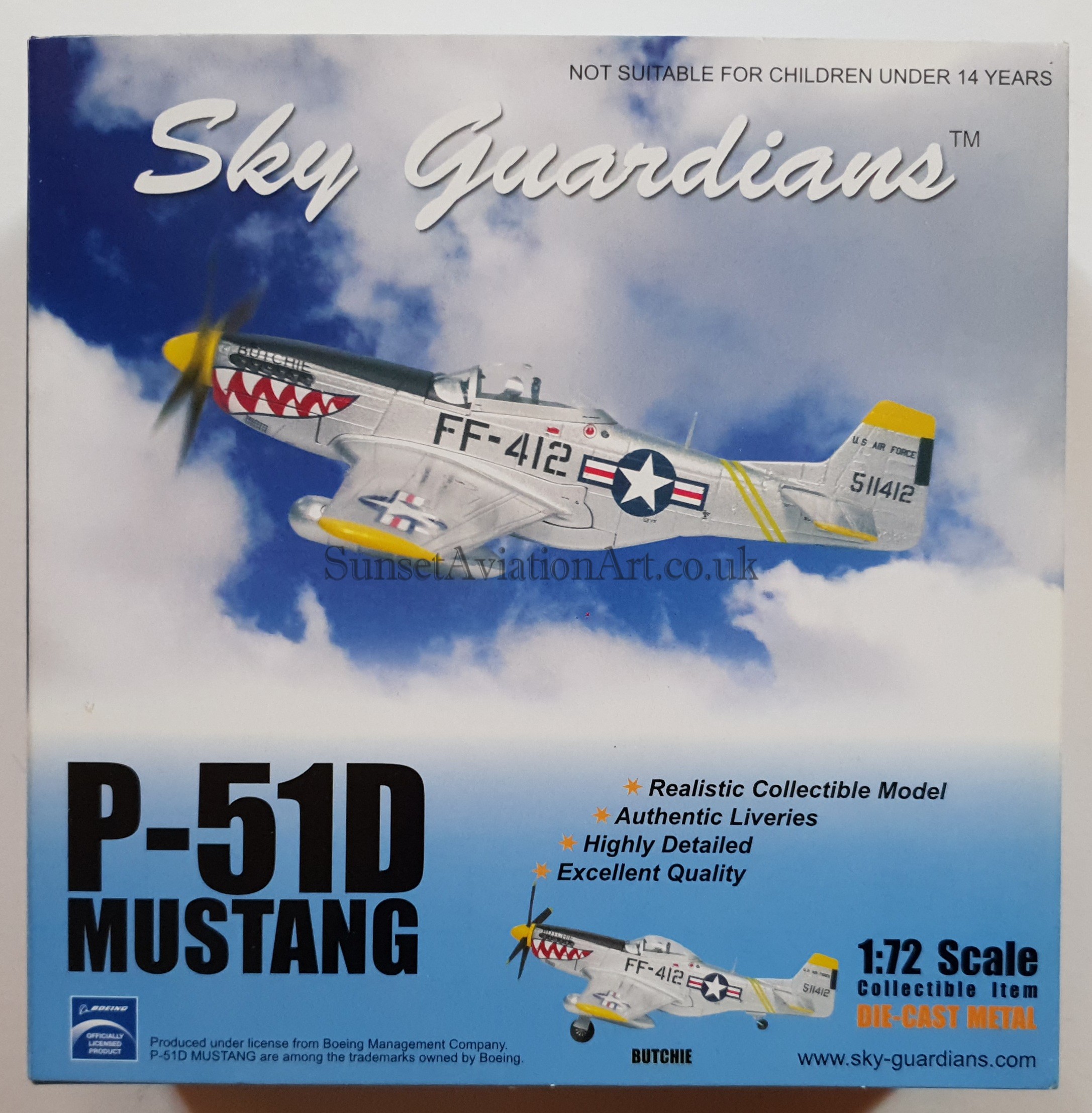 P51-D Mustang WTW-72-004-019 Witty Wings