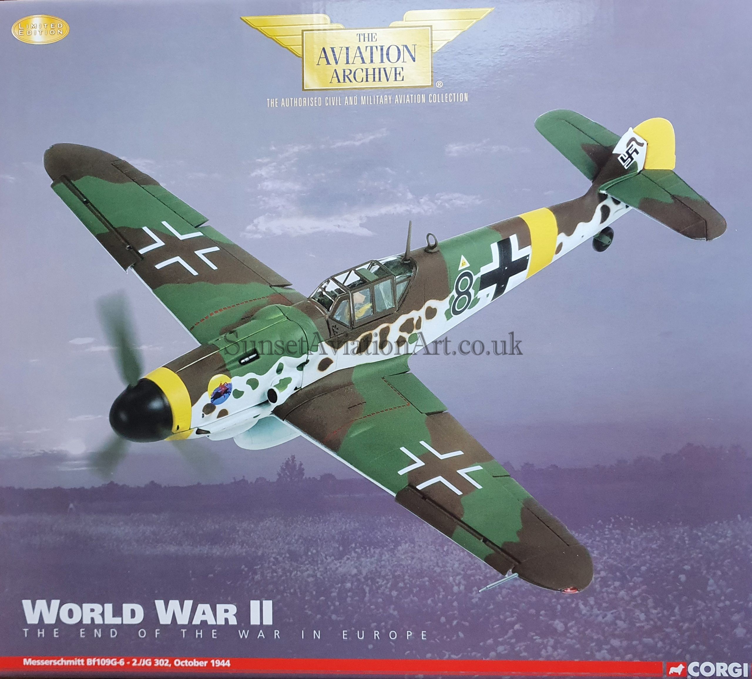 Corgi AA34905 Messerschmitt BF109 G-62./JG 302 October 1944